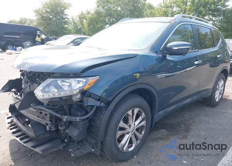 2014 Nissan Rogue Sv from USA, damaged, VIN 5N1AT2MV0EC864609